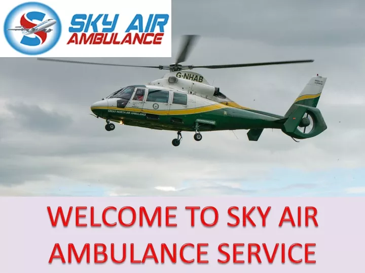 welcome to sky air ambulance service