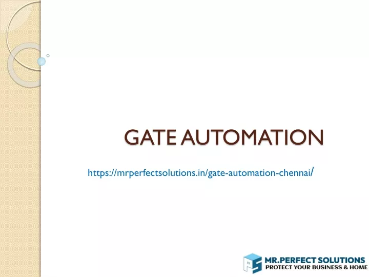 gate automation