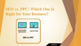 SEO vs. PPC Which One Is Right for Your Business