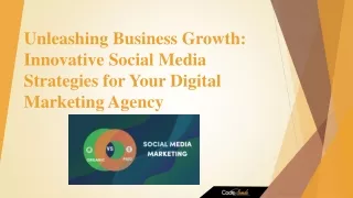 Innovative Social Media Strategies for Your Digital Marketing Agency