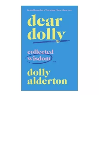 Download PDF Dear Dolly Collected Wisdom free acces