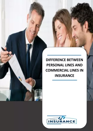 Humble Insurance - Difference between Personal Lines and Commercial Lines in Insurance