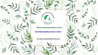 Best Naturopathy Center in Pune for Naturopathy & Yoga treatment | Naryandhamcar