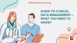 Guide to Clinical Data Management – What You Need to Know