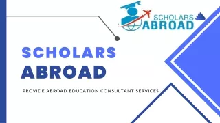 Why is Scholars Abroad the best study-abroad education consultant in Pune?