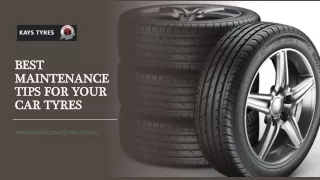 Best Maintenance Tips For Your Car Tyres