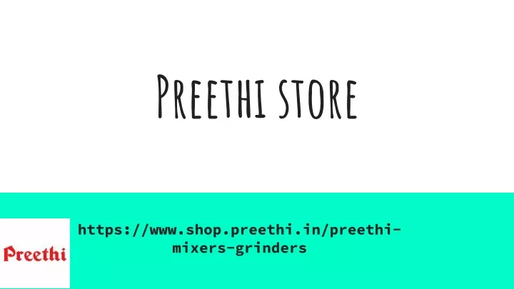 preethi store