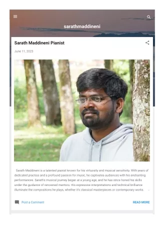 Sarath Maddineni Climate-Smart Agriculture