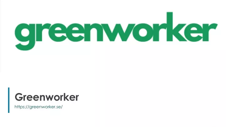 greenworker