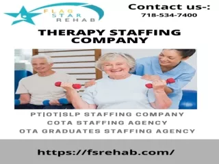 Physical Therapist Staffing Agency in New York | PT Staffing Company in NY