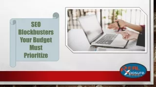 SEO Blockbusters Your Budget Must Prioritize