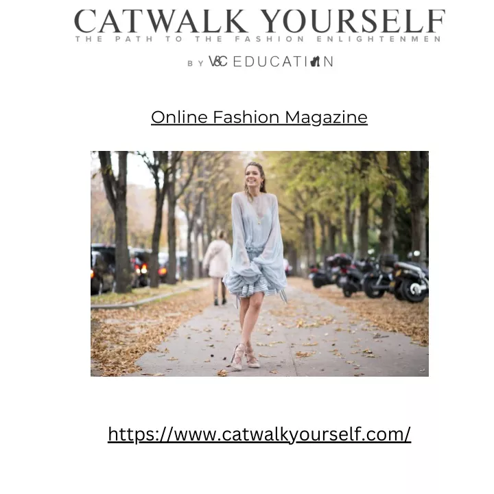 online fashion magazine