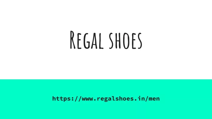 regal shoes