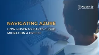 Migrating to Azure Cloud with Nuvento's Services