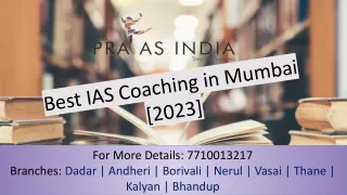 Best IAS Coaching in Mumbai