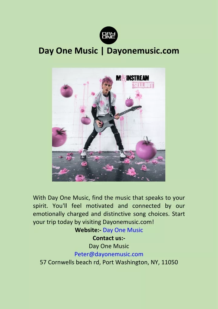day one music dayonemusic com