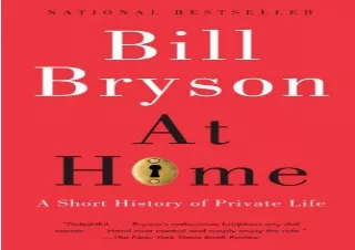 Download At Home: A Short History of Private Life Ipad
