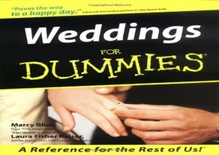 (PDF) Weddings For Dummies Free