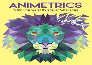 PDF Animetrics: A Striking Color-By-Sticker Challenge Free