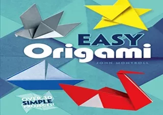 Download Easy Origami (Dover Origami Papercraft)over 30 simple projects Free