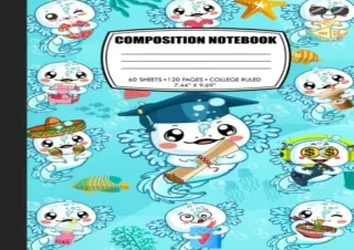 [PDF] Axolotl Composition Book: Cool Axolotl Notebook Gift For Boys Girls and Ki