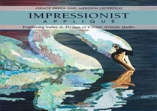 [PDF] Impressionist AppliquÃ©: Exploring Value & Design to Create Artistic Quilt