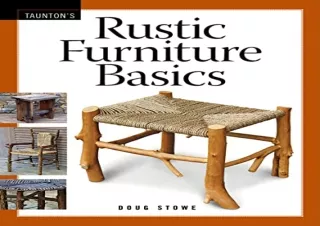 Download Rustic Furniture Basics Full