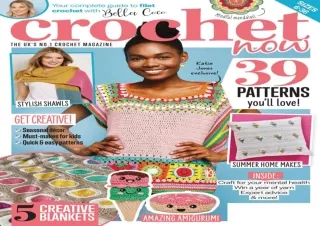PDF Crochet Magazine beautiful and cute patterns, with the best expert advice â€