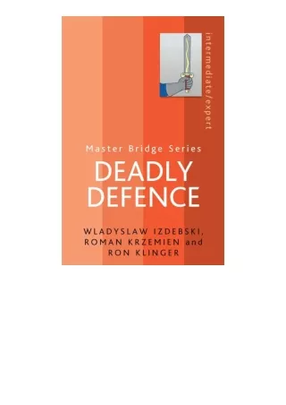 Download Deadly Defence Master Bridge Series unlimited