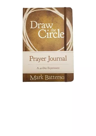 Download PDF Draw the Circle Prayer Journal A 40Day Experiment for ipad