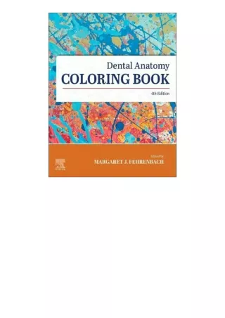 Download PDF Dental Anatomy Coloring Book for ipad