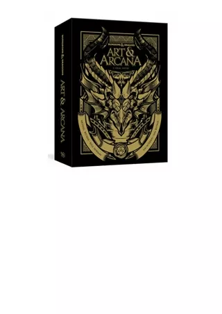Download PDF Dungeons and Dragons Art and Arcana Special Edition Boxed Book and Ephemera Set A Visual History full