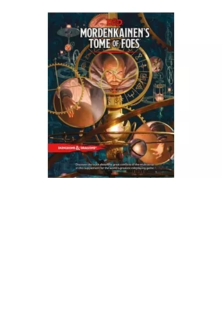 PDF read online DandD MORDENKAINENS TOME OF FOES Dungeons and Dragons unlimited