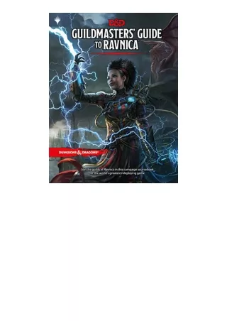 Kindle online PDF Dungeons and Dragons Guildmasters Guide to Ravnica DandD/Magic The Gathering Adventure Book and Campai