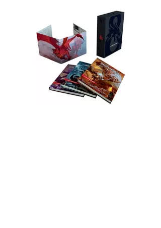 Download Dungeons and Dragons Core Rulebooks Gift Set Special Foil Covers Edition with Slipcase Players Handbook Dungeon