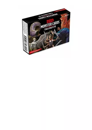 Download PDF Dungeons and Dragons Spellbook Cards Monsters 616 DandD Accessory unlimited
