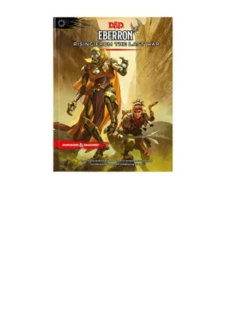 Download PDF Eberron Rising from the Last War DandD Campaign Setting and Adventure Book Dungeons and Dragons for ipad