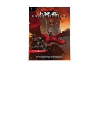 PDF read online Dragonlance Shadow of the Dragon Queen Dungeons and Dragons Adventure Book unlimited