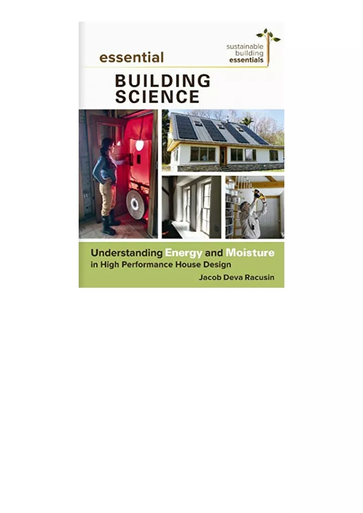 PPT - PDF Read Online Essential Building Science Understanding Energy ...