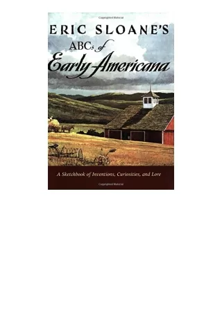 Download Eric Sloanes AbCs of Early Americana for ipad