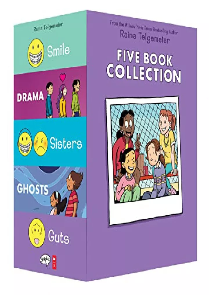 Ppt Download Book [pdf] Raina Telgemeier Collection Box Set Smile Drama Sisters Ghosts