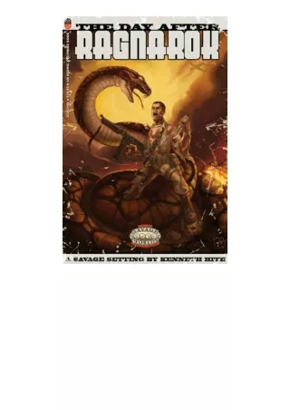 Kindle online PDF Day After Ragnarok Savage Worlds OP free acces