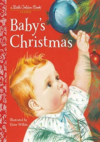 Read ebook [PDF] Baby's Christmas (Little Golden Book)
