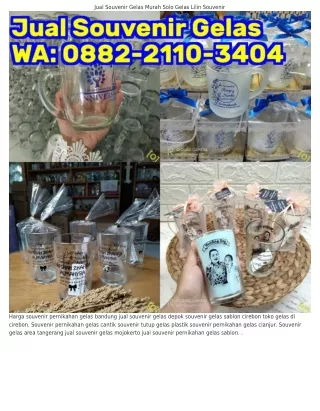 Ö88ᒿ.ᒿllÖ.ᣮㄐÖㄐ (WA) Souvenir Gelas Lilin Bandung Jual Souvenir Pernikahan Gelas