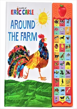 PDF_ World of Eric Carle, Around the Farm 30-Button Animal Sound Book - Great for
