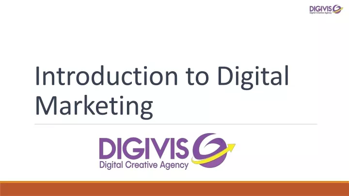 introduction to digital marketing