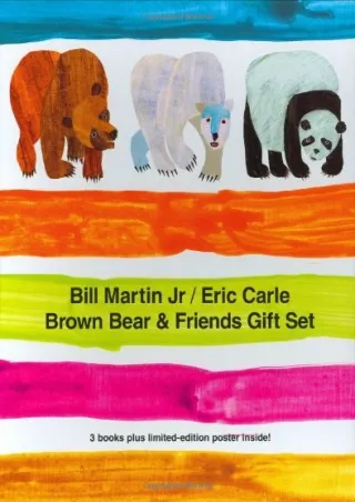 [PDF READ ONLINE] The Brown Bear & Friends Gift Set (Brown Bear and Friends)