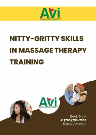 Benefits Of Massage Therapy Training Institute In Virginia
