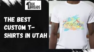 The best custom t-shirts in Utah