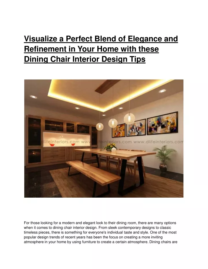 visualize a perfect blend of elegance